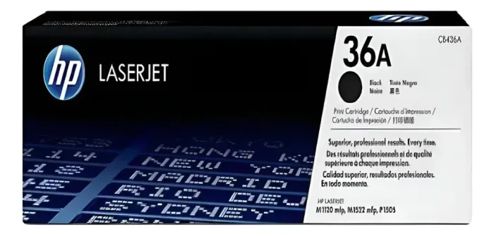 TONER HP CB436A 36A PRETO R$85,00 CADA 11 UNIDADES EM ESTOQUE