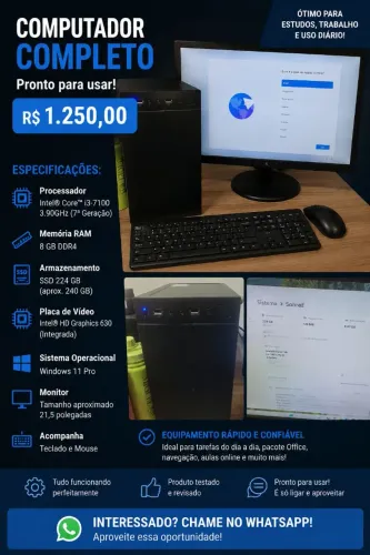 Vendo computador