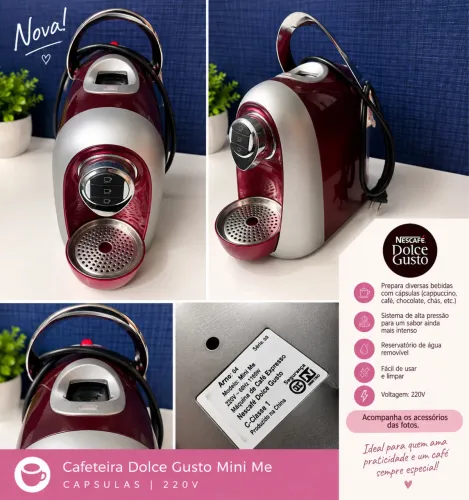 ? CAFETEIRA DOLCE GUSTO DE CÁPSULAS ? NOVINHA! ?