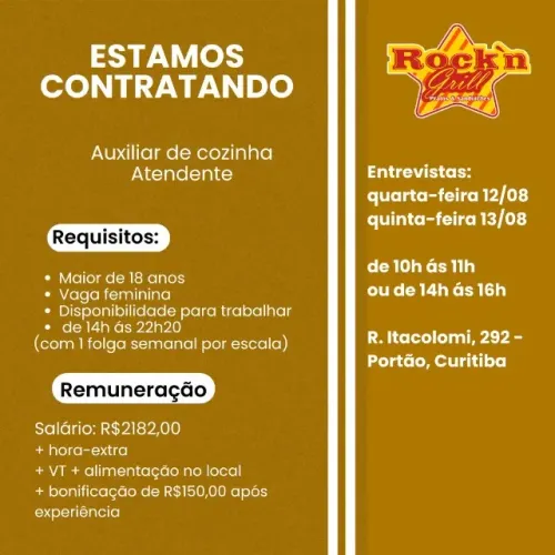 Vagas Shopping Ventura