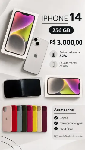 Vendo Iphone 14 - 256 GB