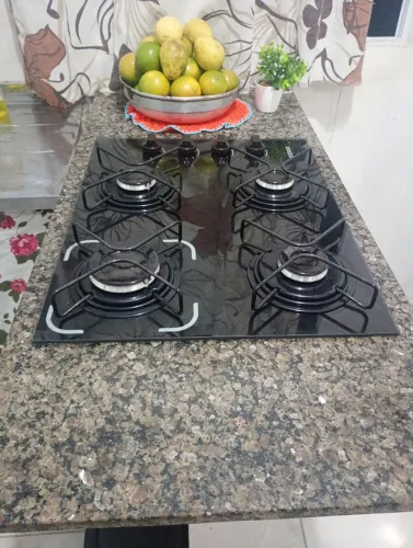 Vendo os dois fogão mas pedra de mármore 600,00
