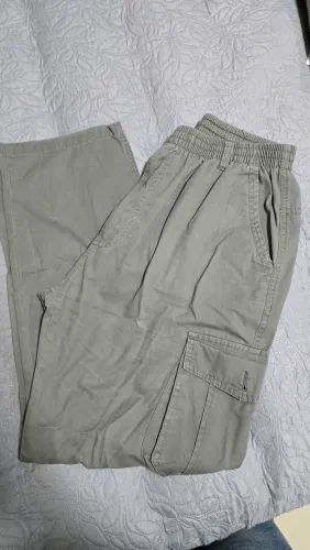 Calça cargo masculina cinza