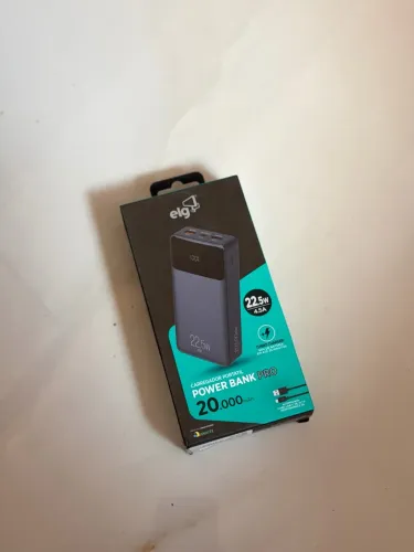 Carregador Portátil Power Bank Pro ELG 20.000mAh 22.5W Turbo Novo Lacrado