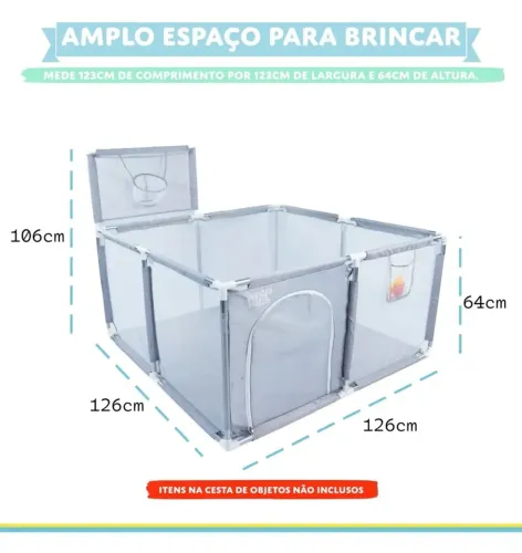 Cercadinho bebê chiqueirinho 