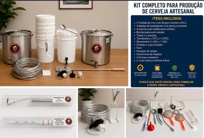 Kit Cervejeiro Completo