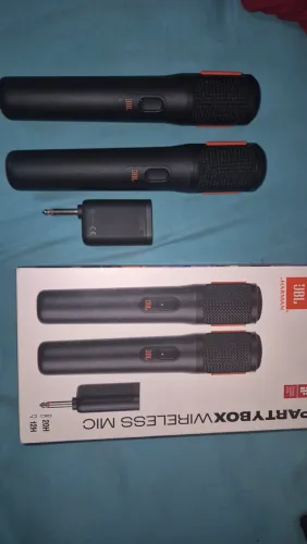 MICROFONE JBL PARTYBOX WIRELESS