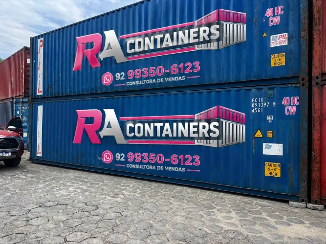 ? CONTÊINER 20 E 40 PÉS | NOVOS E USADOS