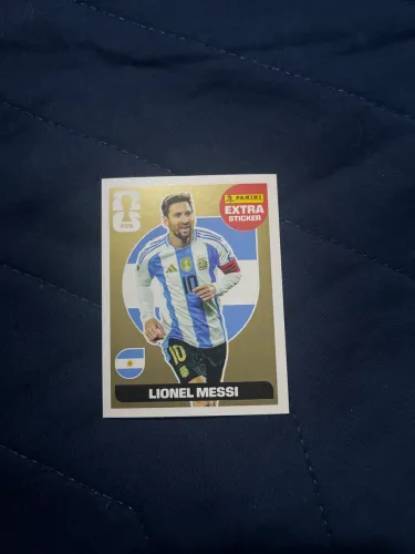 Lionel messi de ouro
