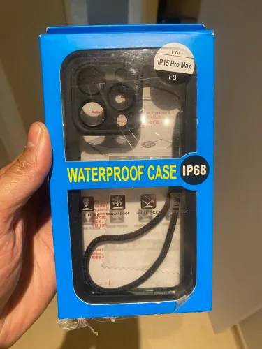 Capa impermeável de iPhone 15 Pro Max, e iPhone 13