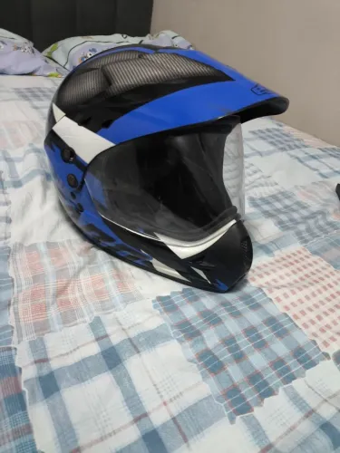 Capacete super motarde