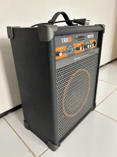 Caixa de Som Aplificada 60W Bluetooth Rádio