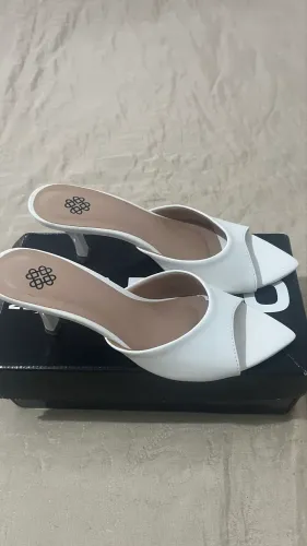 Tamanco branco NOVO!