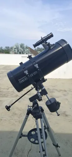 Telescópio Celestron PowerSeeker 127EQ - Completo na Caixa