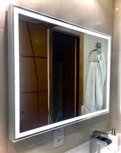 ESPELHO LED COM TOUCH DIGITAL