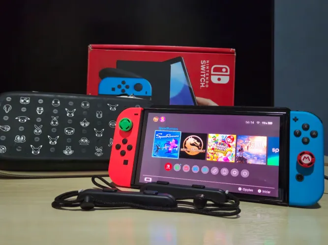 Nintendo switch OLED - DESBLOQUEADO
