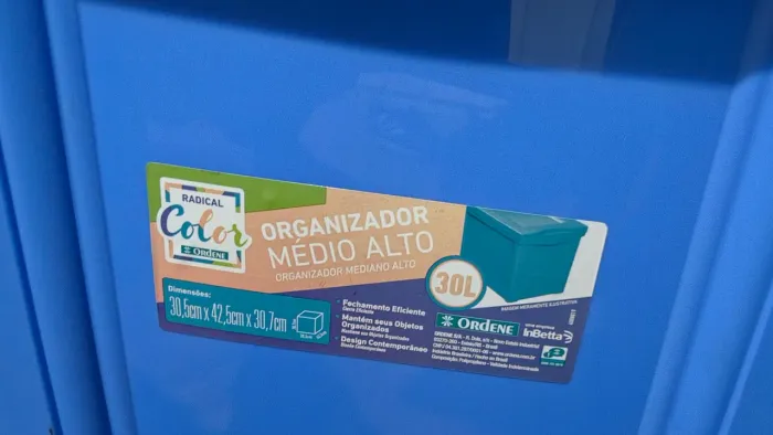 Caixa Plástica Organizadora