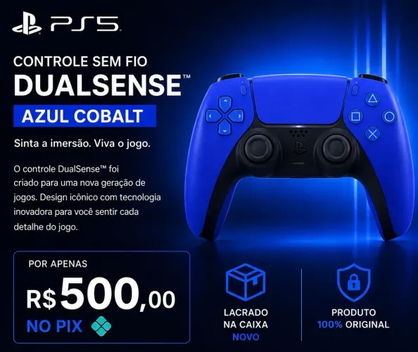 Controle Ps5 Novo