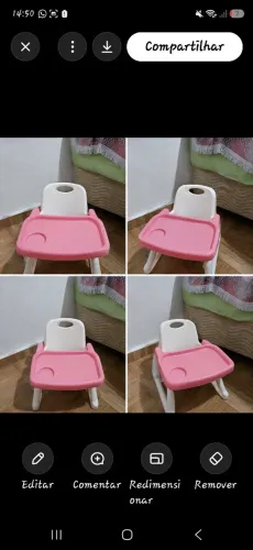 Cadeirinha alimentação