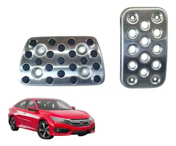 Pedaleiras Esportivas Civic G10 Automático 2017-2021 08U74TEA800 Genuína Honda