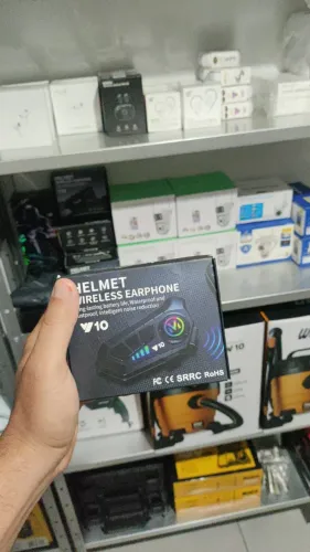 Fone Bluetooth para Capacete Woosh V10 - NOVO LACRADO - Música, GPS, Chamadas