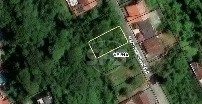 Terreno à venda, 420 m² por R$ 450.000,00 - Velha - Blumenau/SC