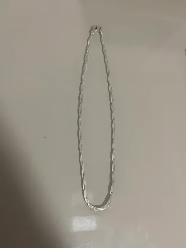 Cordão de prata feminino