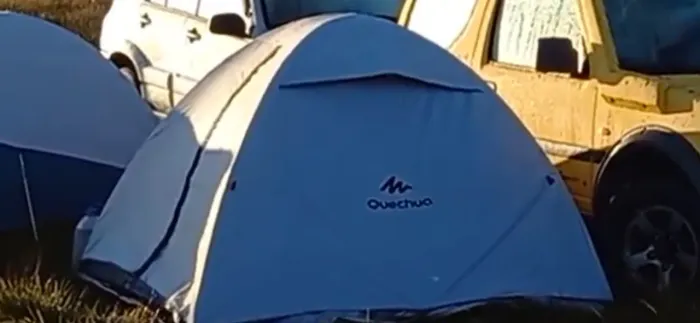 Barraca Quéchua MH100 Black até 3 pessoas