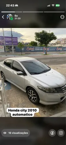 Honda City Sedan LX 1.5 Flex 16V 4P Aut. 2010