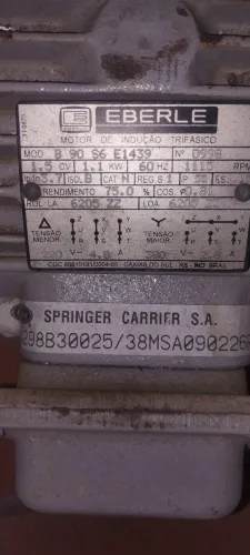 Vendo dois motores de ar condicionado central
