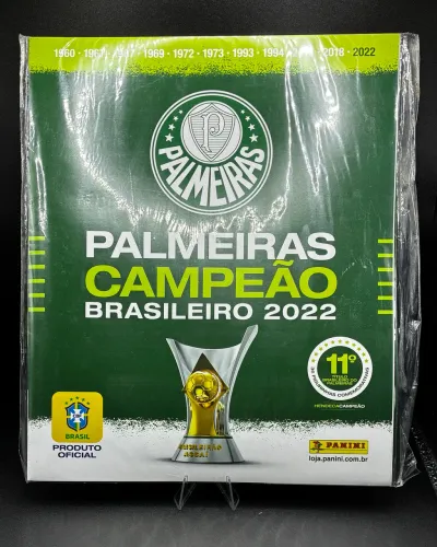 Álbum Palmeiras Campeão Brasileiro 2022