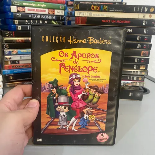 Os Apuros de Penélope Charmosa: A Série Animada Completa - DVD Original Hanna-Barbera