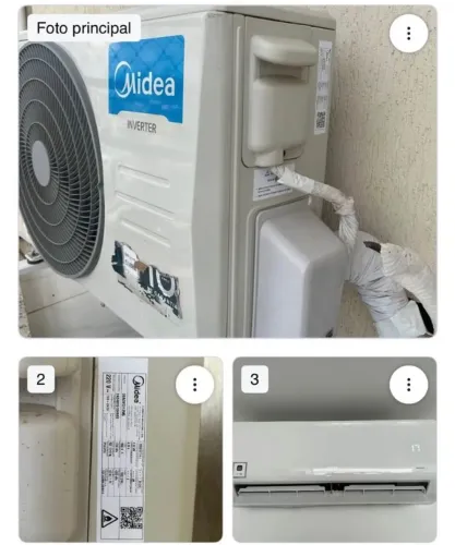 Ar Condicionado Split Inverter Midea AI Ecomaster 12000 BTUs Frio 220V 38EZVCA12M5