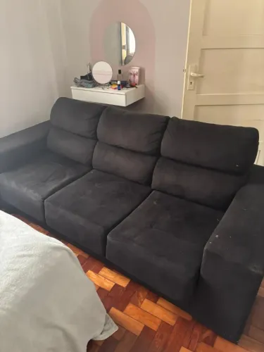 DOAÇÃO SOFÁ RETRÁTIL 3 LUGARES