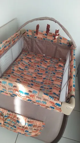Chiqueirinho para bebê/berço portátil 