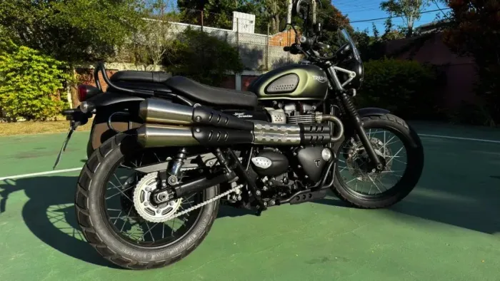 Moto Triumph Street Scrambler 900cc ano 2018