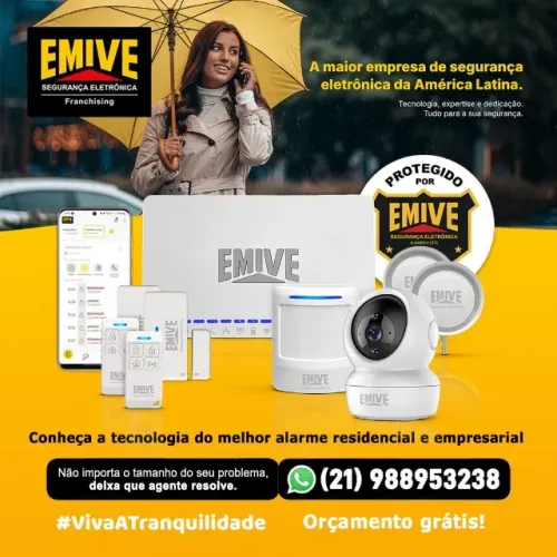 EMIVE Segurança Eletrônica - Sistema de Alarme e Câmeras