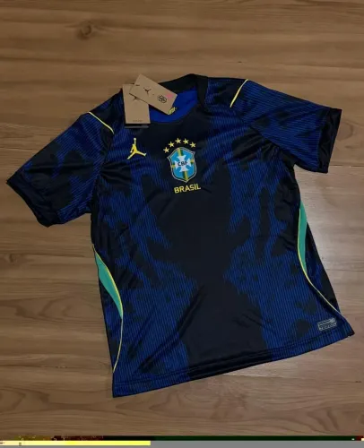 blusa de time azul