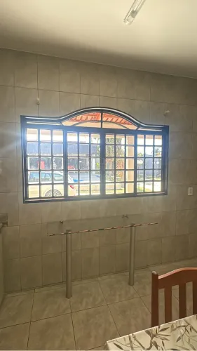 JANELA AÇO CARBONO 2 metros por 1,30 de altura