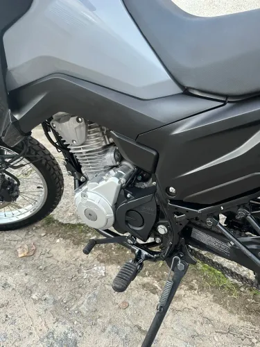 Bros 2025 moto Honda Bros NXR 160 cinza ABS