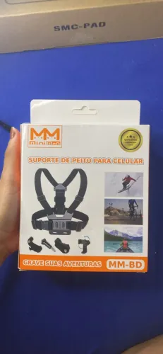 Suporte de peito para celular ?