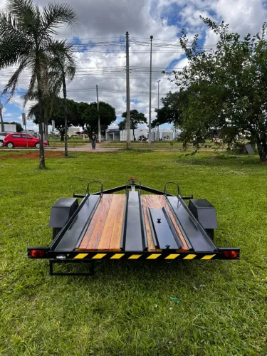 Carretinha 3 Motos ideal para transportar com tranquilidade