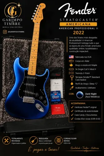 Fender American Professional II - Impecável