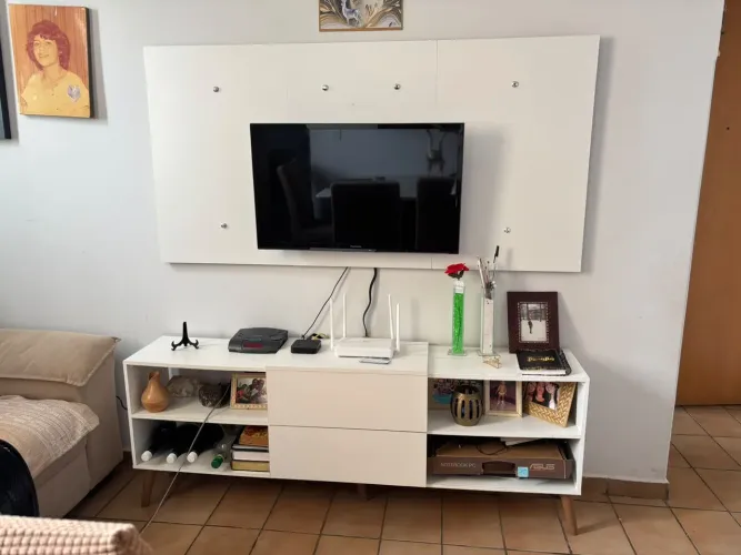 Rack com painel para sala / TV