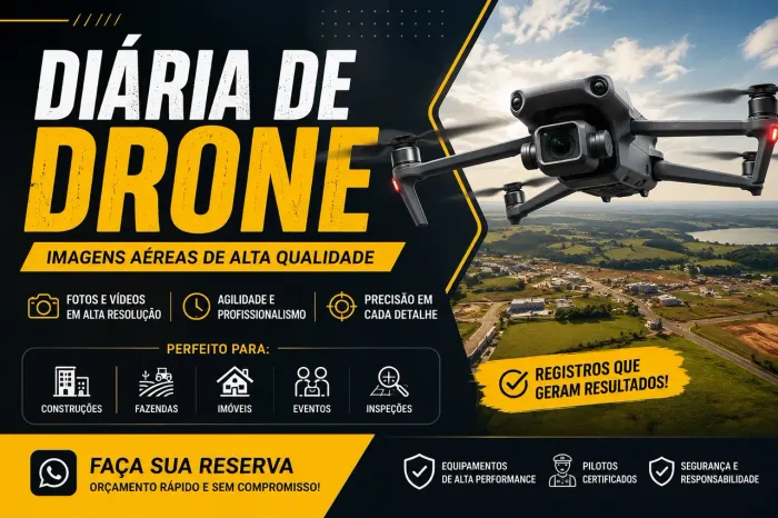 Diária Drone