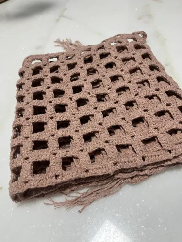 Trilho de Mesa Rose com Franjas