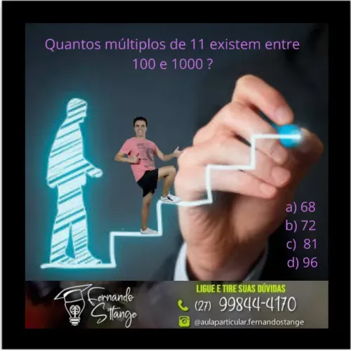 Reforço escolar de Física, Química e Matemática / Concursos Gerais