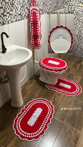 Tapete crochê