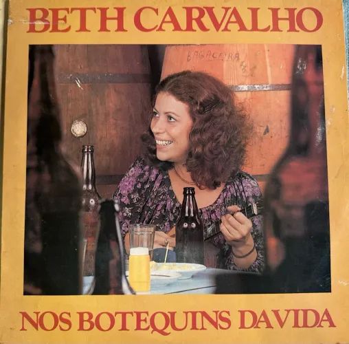 Disco de vinil - Beth Carvalho - Nos botequins da vida