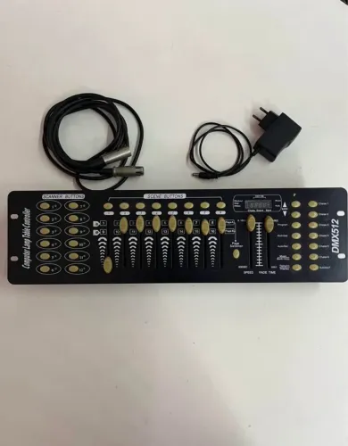 Mesa controladora efeito de Luz - DMX512